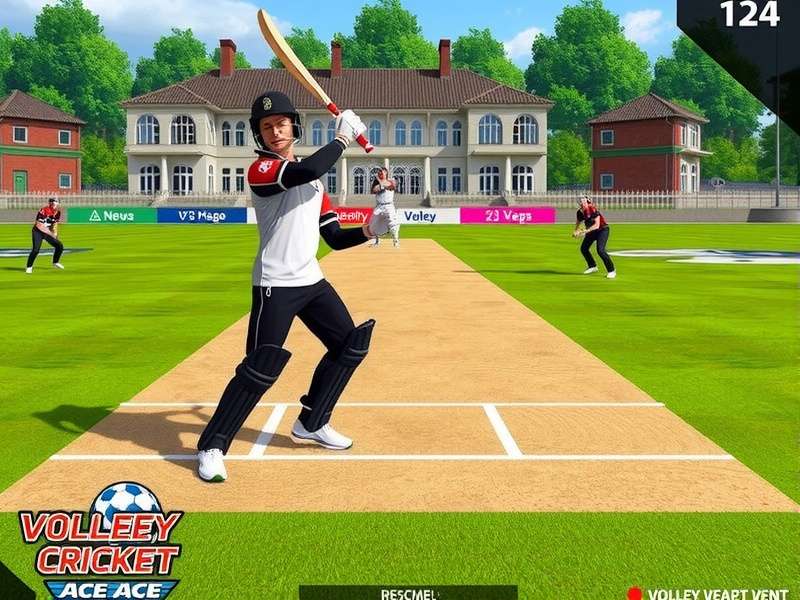 Volley Cricket Ace Gameplay